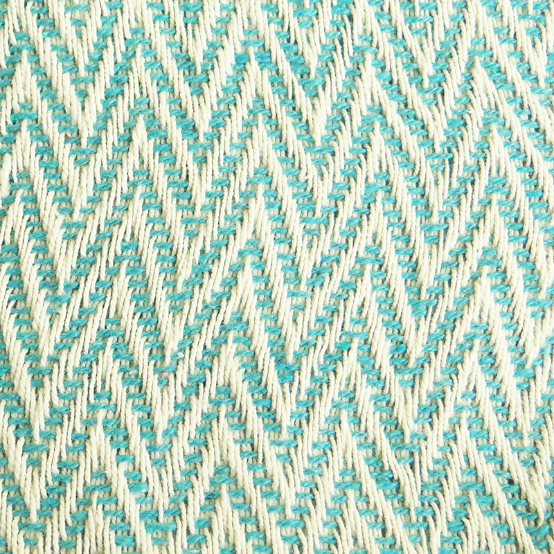 Kikoy Throw Cluster - Cotton, 50x70 Cm, Green | Soft Texture, Cozy Warmth, Durable Fabric, Fringe Detail