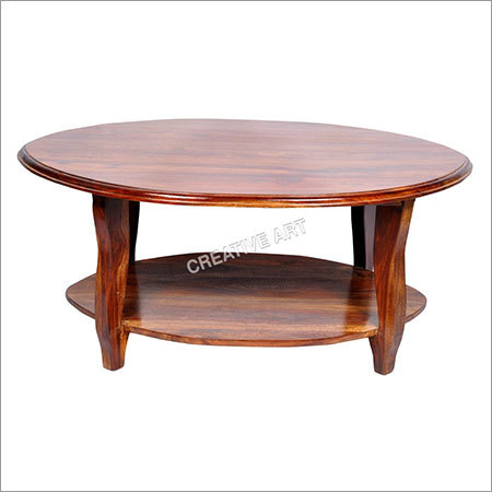 Sheesham Wood Coffee Table - Indian Style Living Room Furniture | Durable, No Assembly Required, Indoor Use
