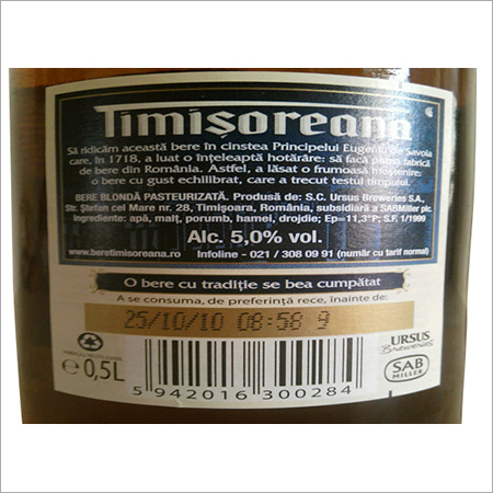 Beverage Labels