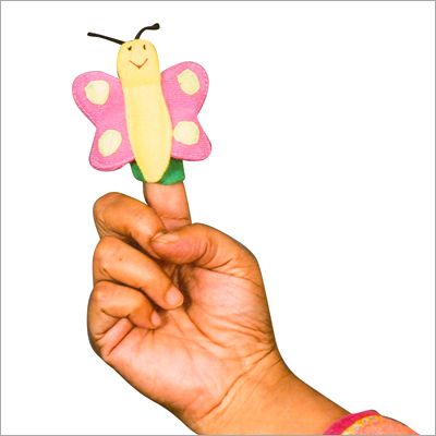 तितली की उंगली कठपुतली