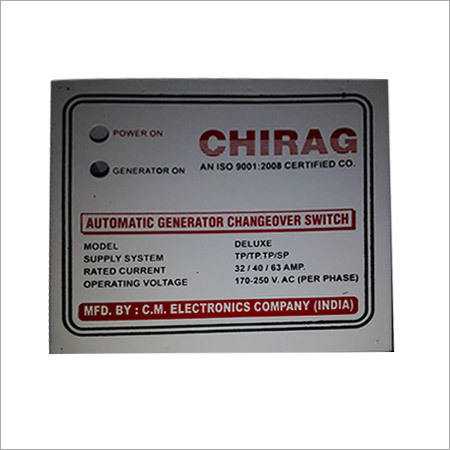 Automatic Generator Changeover Switch - Durable Plastic Housing, High-Voltage Compatibility, Automatic Switching Function, Fault Detection System, User-Friendly Interface