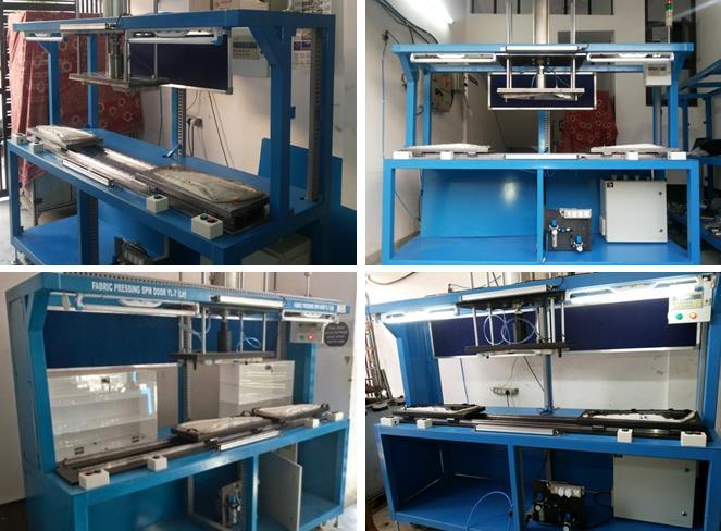स्वचालित फैब्रिक पेस्टिंग मशीन