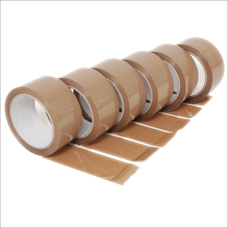 Brown Packing Tapes - BOPP Material, Sizes 12mm to 144mm, Brown Color | Single Sided Adhesion, Waterproof, Solvent Adhesive Quality Assurance