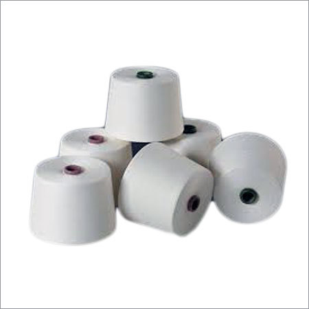 Cotton Spun Yarn - Long Staple Cotton, Count 20-100s, Color White | Colorfast, Easy Drape, Fade Proof, Smooth Texture, High Strength