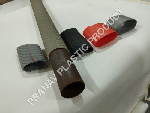 Grey Pvc Tubes For Rollers And Industrial Conveyors