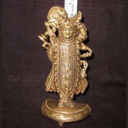 Golden  Shree Nathji Statue