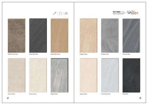 Porcelain Tile Size: 600x1200 Mm