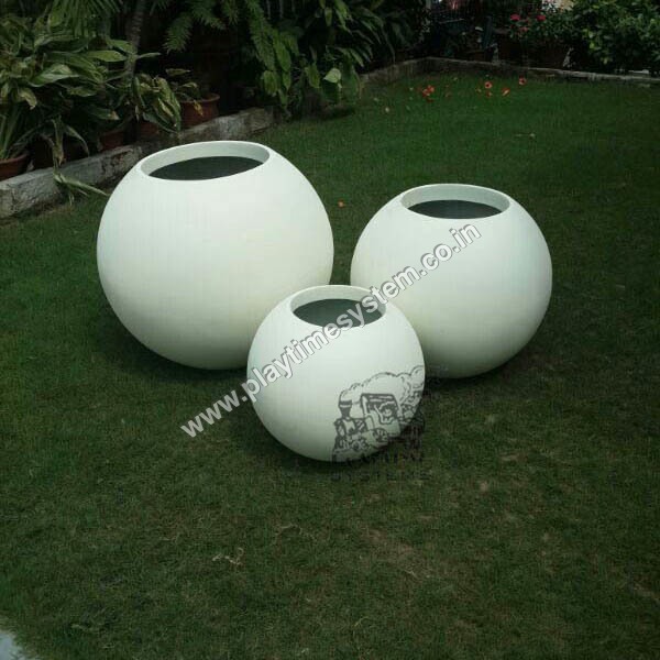 एफआरपी राउंड प्लांटर