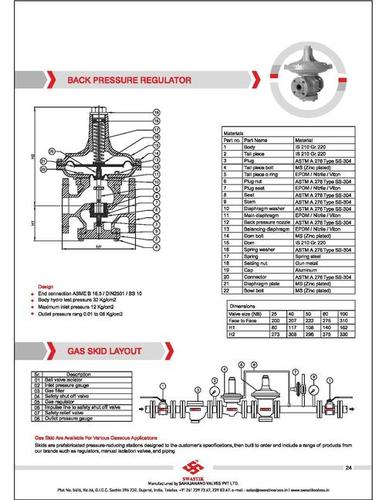 Pressure Reducing Valves - ASTM A 216 GR WCB Material, Sizes 1" to 4" | High Strength, Rust Proof, Easy Installation