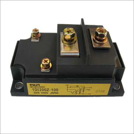 IGBT Module - 254x127x254 mm, Matte Black | High Durability, 1000V Rated Voltage, 200A Output, Optimal Performance, UPS Switching