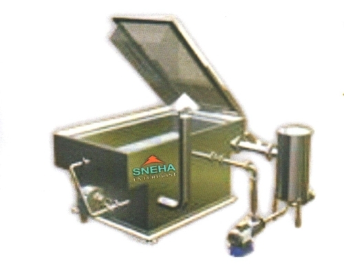Green Direct Heat Rectangular Fryer