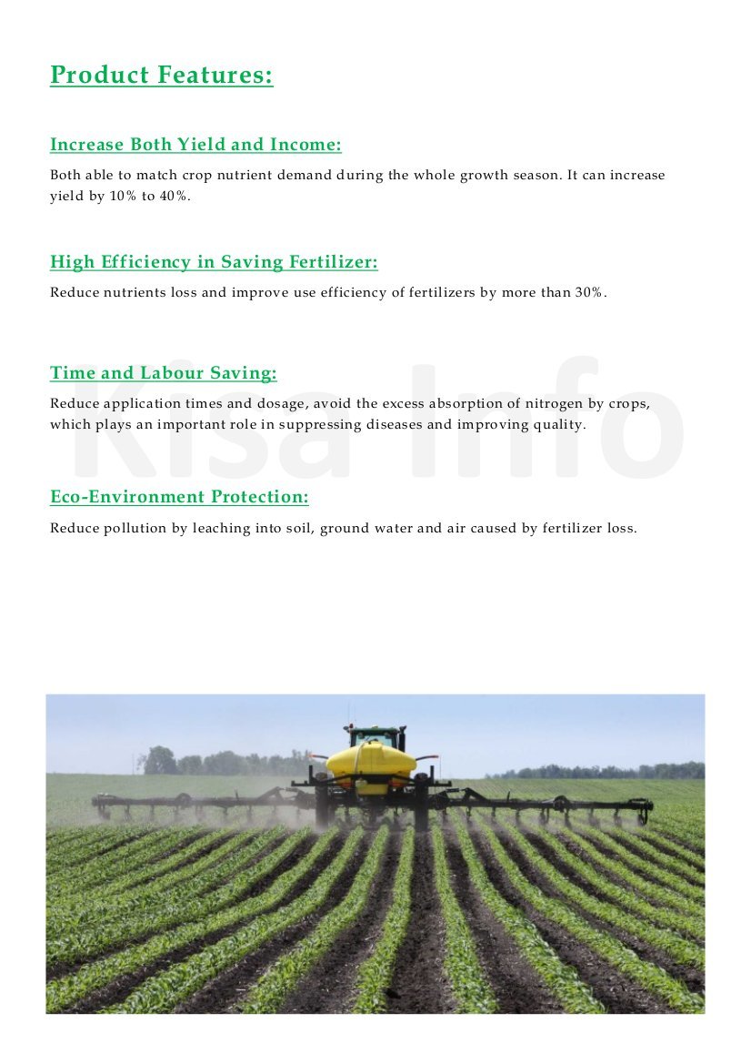 Controlled Release Fertilizer - Granular Pellets, 1.2 G/cm³ Density, 90-99% Active Nutrients, Slow Release For Balanced Soil Nutrition