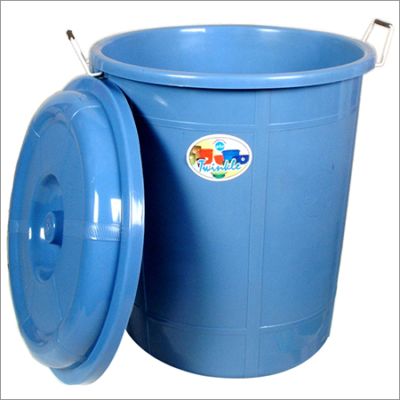 Plastic Drum - 7x15 Inch, Blue Soft Plastic | High Durability, Superior Finish, Lightweight, Easy to Clean