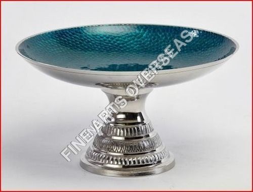 Chrome Plated Fruit Bowl