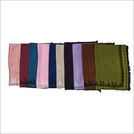 विस्कोस स्ट्रिप्ड स्टोल्स