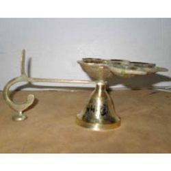 Golden Brass Simple Aarti