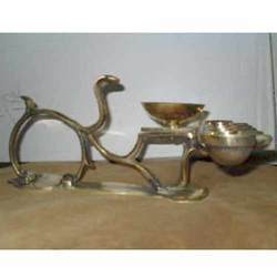 Golden Brass Phool Arti
