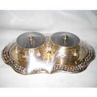 गोल्डन मुख्वास सेट घुंघरु