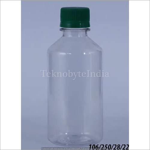 फार्मास्युटिकल उत्पादों के लिए प्लास्टिक की बोतलें