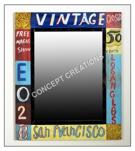 Iron Mirror Frame