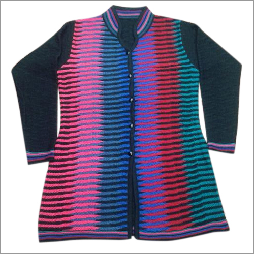 मिक्स लेडीज़ वूलन कोट