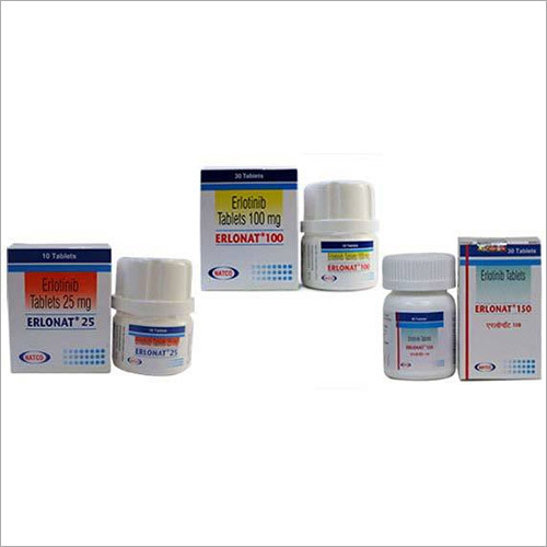 एर्लोनैट 150 mg एर्लोटिनिब टैबलेट्स - एर्लोटिनिब हाइड्रोक्लोराइड, 150 mg स्ट्रेंथ, 30 टैबलेट्स का पैक | मेडिकल उपयोग के लिए प्रिस्क्रिप्शन दवा