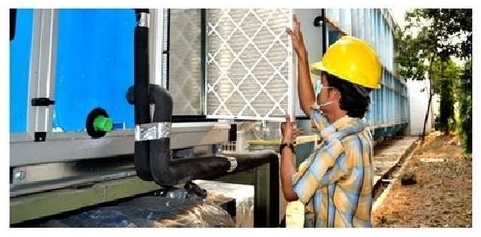 एयर हैंडलिंग यूनिट एयर फिल्टर