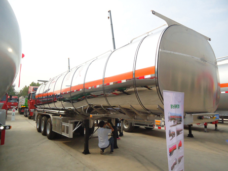 एल्युमिनियम मिश्र धातु परिवहन सेमी ट्रेलर