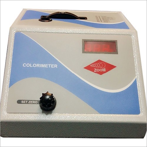 Digital Photo Colorimeter - Laboratory Grade, 8 Integrated Filters, 400-700 nm Range | Compact Design, Accurate Optical Density Measurement, Industrial and Laboratory Use