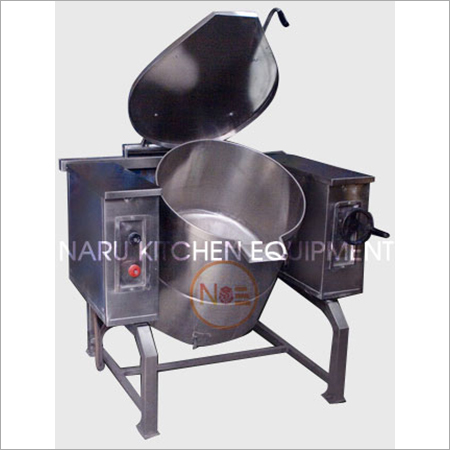 एसएस कमर्शियल टिल्टिंग बॉयलिंग पैन