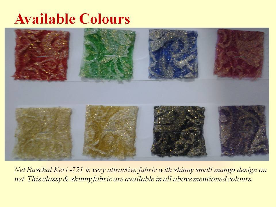 Net Raschal Keri - Nylon Polyester Net Fabric 1.2m Dark Green, Shiny Mango Pattern, Versatile Use