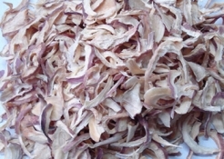 सूखे प्याज के चिप्स / किब्बल्ड
