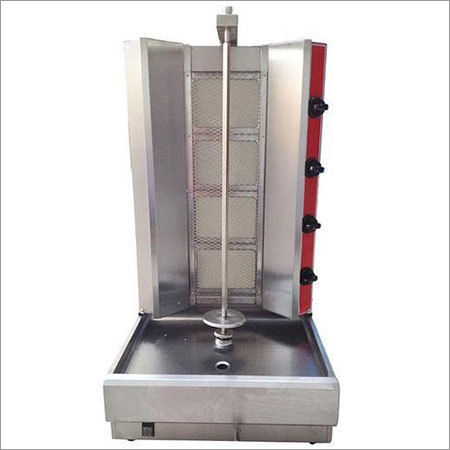 Shawarma Machine - Stainless Steel | Hassle-Free Performance, Long Functional Life, Low Maintenance, Sturdy Design for Hotels & Restaurants