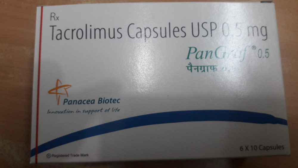 Pangraf 0.5Mg Capsules Age Group: Adult