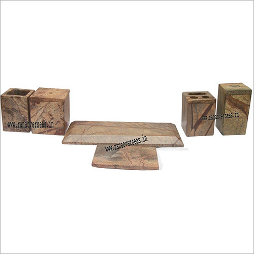 Indian Stone Bathroom Set