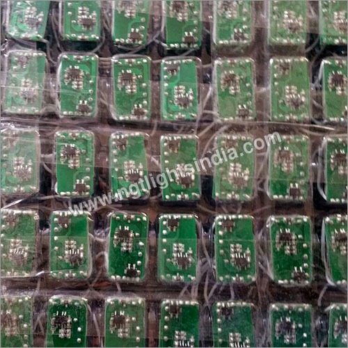 LED PCB - FR-4 Material, Double Sided Layers, Green Color | High Precision, Corrosion Proof, Optimum Performance, Quality Tested