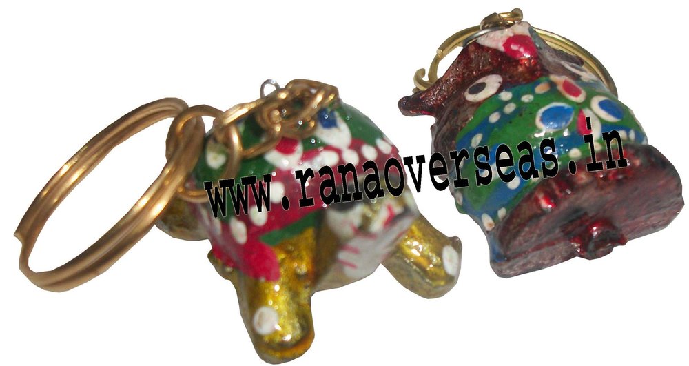 Multicolor Wooden Key Chains38