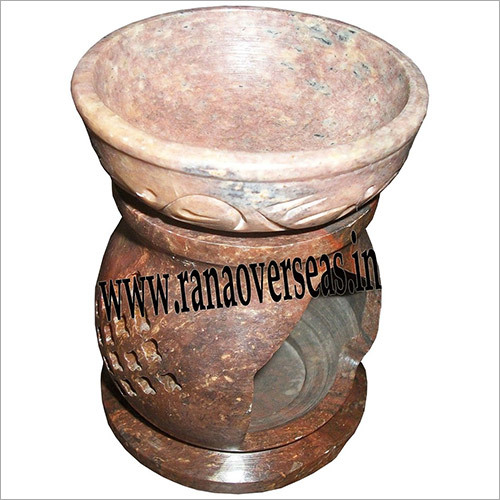 Stone Soapstone Aroma Lamp Sal-02