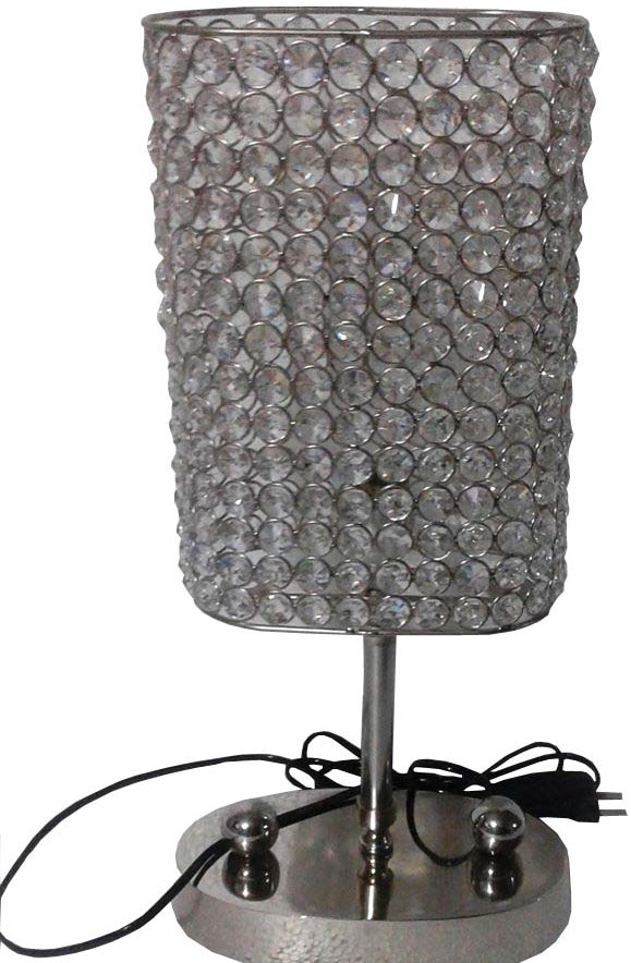 Silver Diamond Lamp 2
