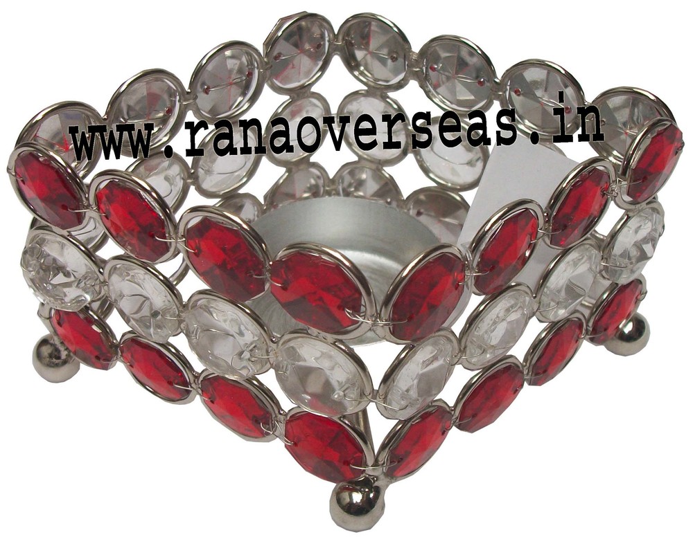 Silver And Red Diamond  T_Light Dtl-19
