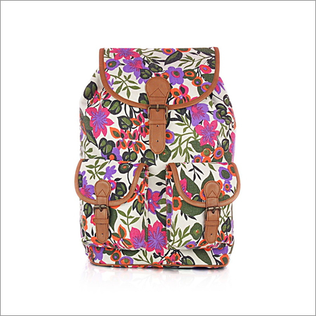 धोया हुआ कैनवास बैकपैक