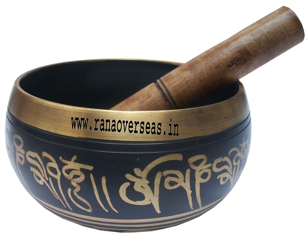 Golden Brass Singing Bowls Bsb - 21001