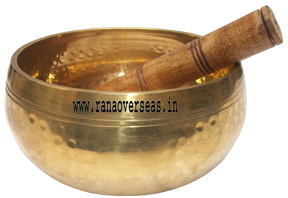 Brass Singing Bowls - Polished Metal, Antique and Colored Finishing | Ideal for Meditation, Music, Relaxation and Personal Well-Being
