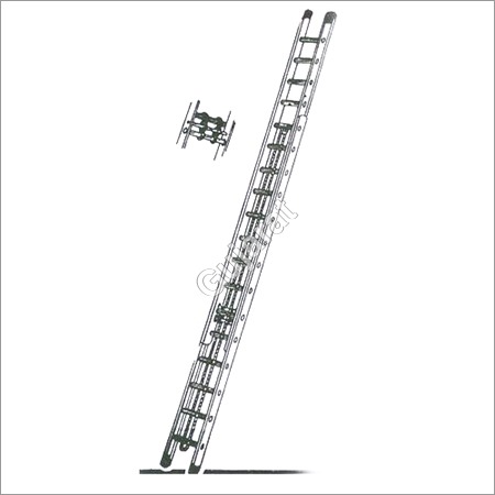 Aluminum Extension Ladder - Material: Aluminium