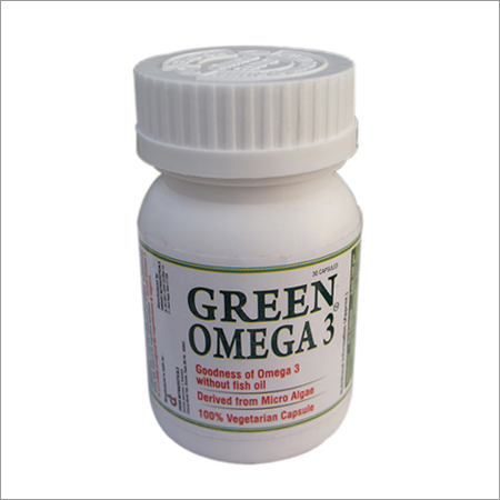 ग्रीन ओमेगा 3 कैप्सूल्स