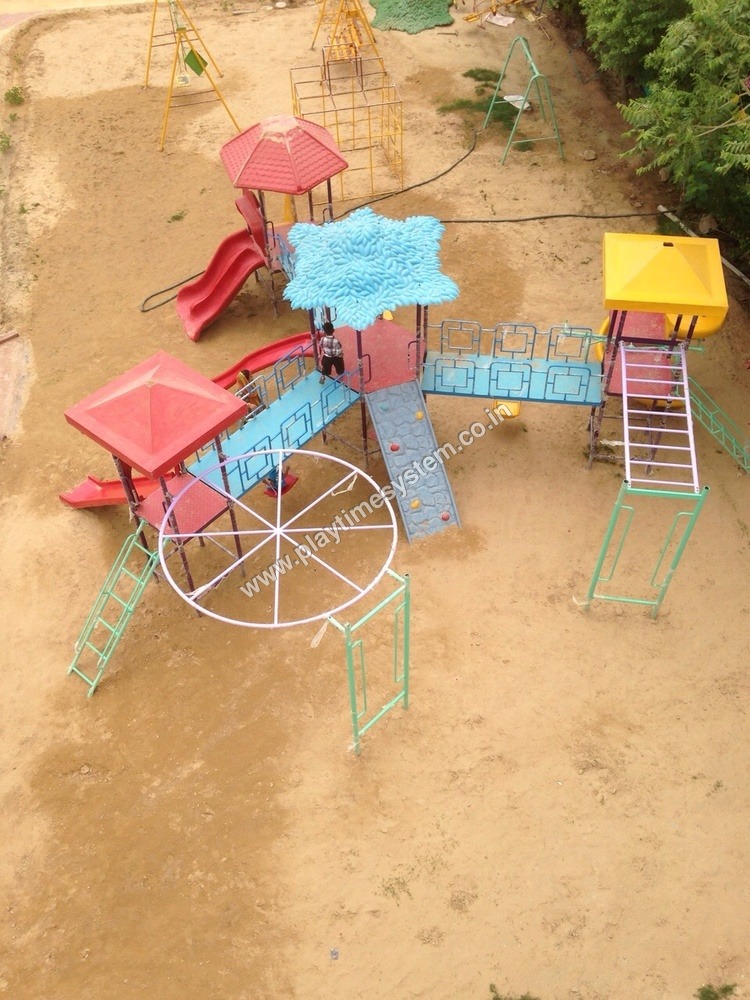 Outdoor Playground Frp Integrated Play Systems