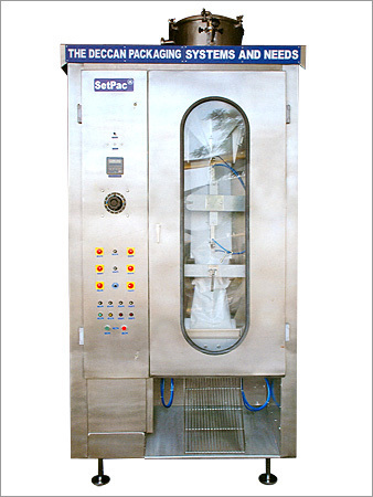 Milk Packing Machine - Stainless Steel, Fully Automatic Twin Head FFS Model | High Precision, Energy Efficient, User Friendly, PLC Control System