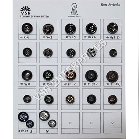 एक्रिलिक फैंसी बटन