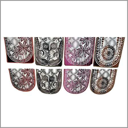 पॉलिएस्टर कॉटन एथनिक डिज़ाइन सोफा कवर