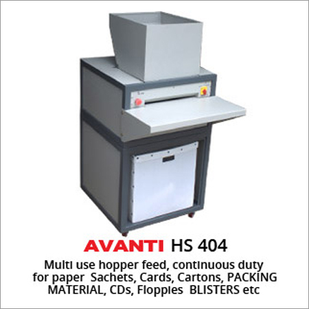 Departmental Heavy Duty Hopper Shredder